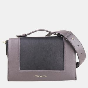 Charriol Black Leather Marina Crossbody, Handbags - Luxury Closet