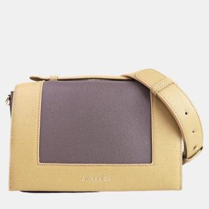 Charriol Dark Grey Leather Marina Crossbody, Handbags - Luxury Closet
