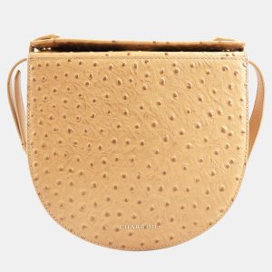 Charriol brown Leather Passion Ostrich Crossbody, Handbags - Luxury Closet