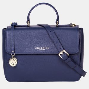 Charriol  Leather  Handbag, Satchels - Luxury Closet
