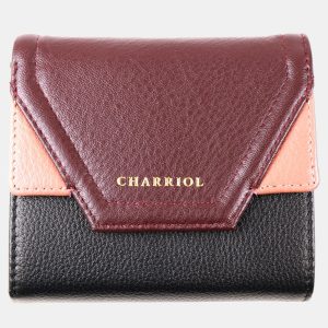 Charriol Black/Dark Pink Leather Forever Wallet, Wallets & Money Clips - Luxury Closet catalog