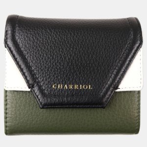 Charriol Green/Cream Leather Forever Wallet, Wallets & Money Clips - Luxury Closet catalog