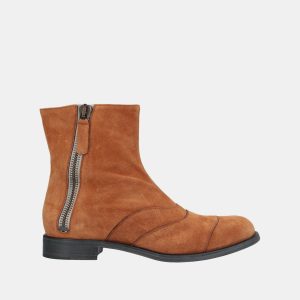 Chloe Leather Suede Zip Ankle Boots Size 35, Boots - Luxury Closet catalog