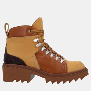 Chloe Leather High Top Combat Boots Size 38, Boots - Luxury Closet catalog