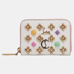 Christian Louboutin Leather Studded Coin Zip Wallet, Wallets & Money Clips - Luxury Closet catalog