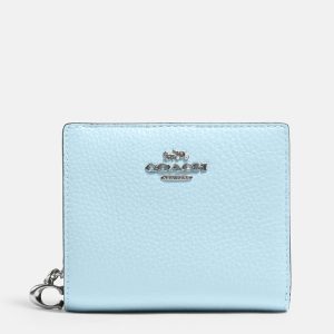 Coach Blue Leather Snap Wallet, Wallets & Money Clips - Luxury Closet catalog