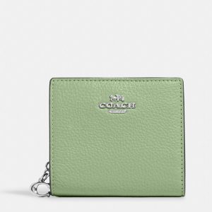 Coach Pistachio Green Leather Snap Wallet, Wallets & Money Clips - Luxury Closet catalog
