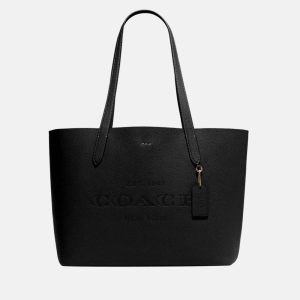 Coach Black - Leather - Cameron Tote Bag, Tote Handbags - Luxury Closet catalog
