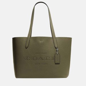 Coach Green - Leather - Cameron Tote Bag, Tote Handbags - Luxury Closet catalog