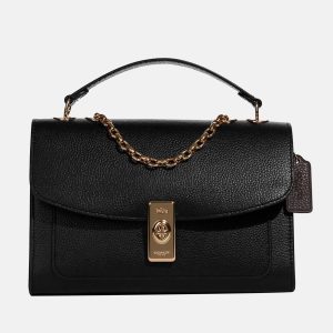Coach Black - Leather - Crossbody Shoulder Bag, Shoulder Bags - Luxury Closet catalog