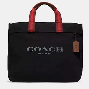 Coach Black Canvas and Leather Tote Bag, Tote Handbags - Luxury Closet catalog