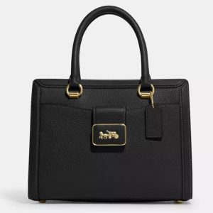 Coach Black Leather Leather Grace Carryall Bag, Tote Handbags - Luxury Closet catalog