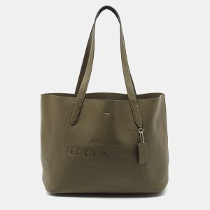 Coach Green Leather Cameron Tote Bag, Tote Handbags - Luxury Closet catalog