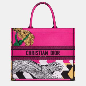 Christian Dior Multicolor Canvas Tote, Tote Handbags - Luxury Closet catalog
