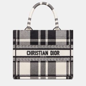 Christian Dior Black white Canvas Tote, Tote Handbags - Luxury Closet catalog