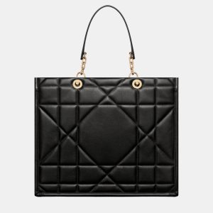 Christian Dior Black calfskin Large Dior Essential Tote Bag, Tote Handbags - Luxury Closet catalog