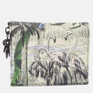Dior Multicolor Toile de Jouy Print Leather Lady Dior Flap Wallet, Wallets & Money Clips - Luxury Closet catalog