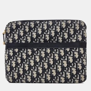 Christian Dior Oblique Travel Kit Pouch, Wallets & Money Clips - Luxury Closet catalog