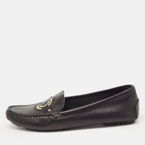 Dior Black Leather Slip On Loafers Size 38, Loafers & Slip-Ons - Luxury Closet catalog