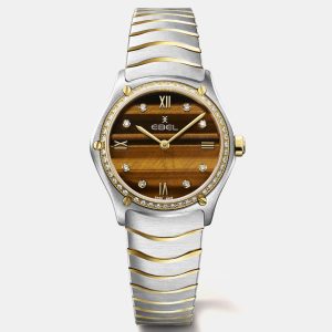 EBEL Womens Stainless steel and 18K yellow gold Sport Classic Watch 29 mm, Watches - Luxury Closet catalog
