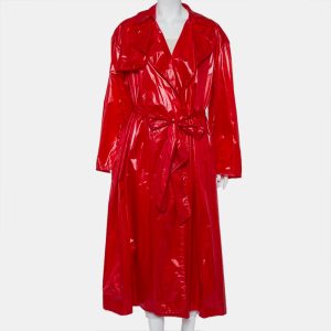 Ellery Red Synthetic Belted Le Strange Trench Coat M, Coats & Jackets - Luxury Closet catalog