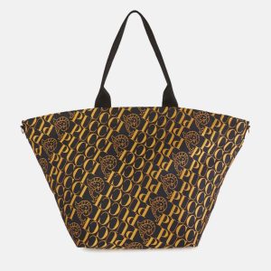 Emilio Pucci Multi Lambskin In Logo Jacquard Large Tote Bag, Tote Handbags - Luxury Closet catalog