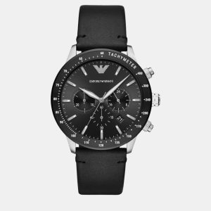 Emporio Armani Black Steel Watch, Watches - Luxury Closet catalog