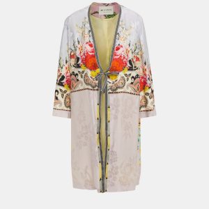 Etro Multicolor Floral Satin Jacket IT 42, Coats & Jackets - Luxury Closet catalog