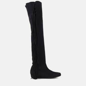 Etro Suede Over The Knee Boots 37, Boots - Luxury Closet catalog