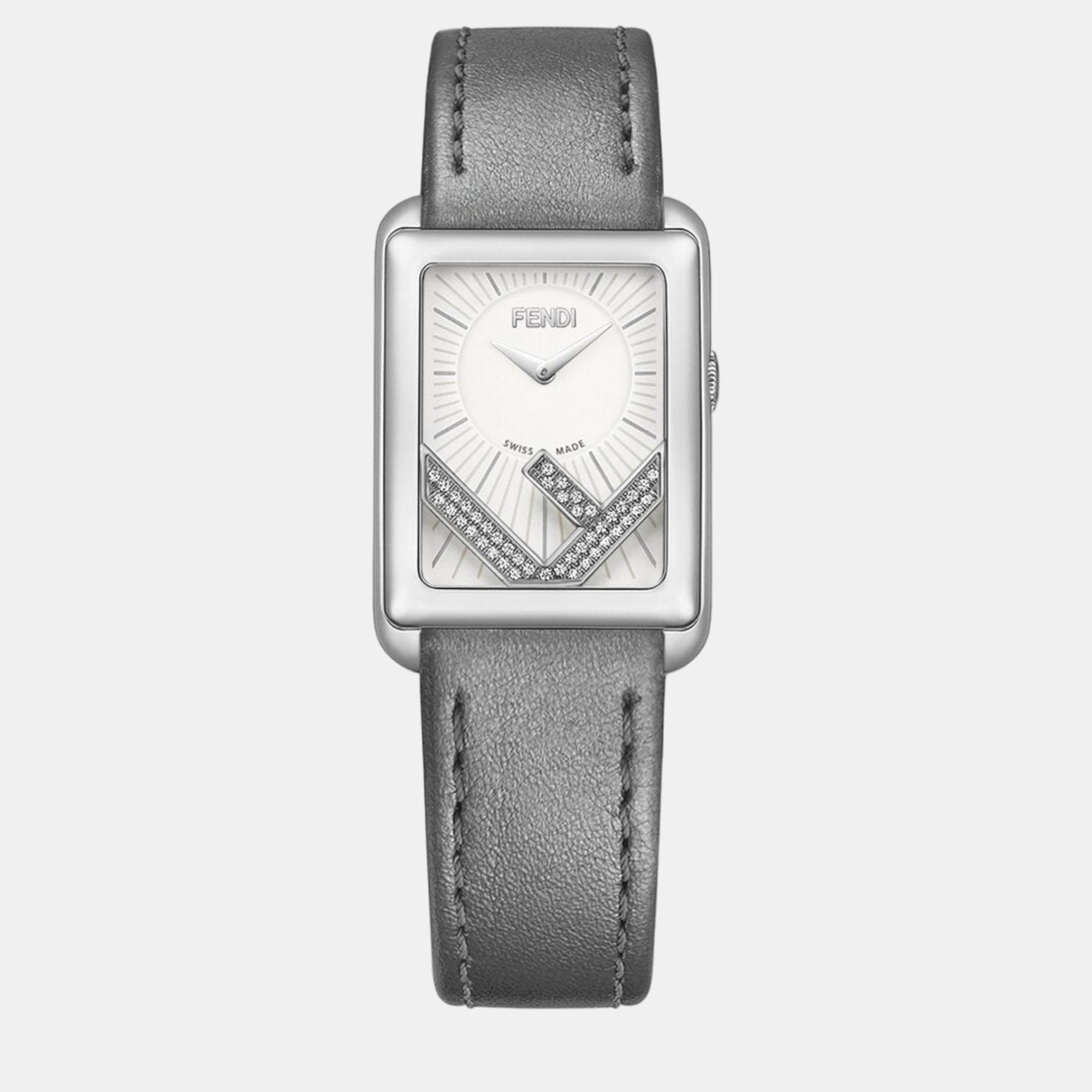 Fendi Grey Calfskin leather Watch, Watches - Luxury Closet catalog