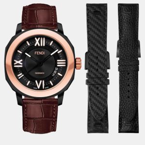 Fendi Black Leather Watch, Watches - Luxury Closet catalog