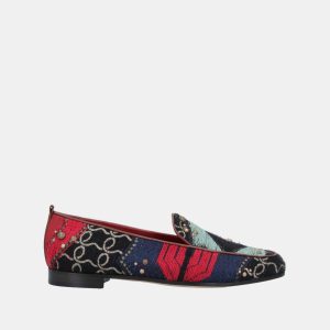 Giorgio Armani Multicolor Fabric Loafers Size 36, Loafers & Slip-Ons - Luxury Closet catalog
