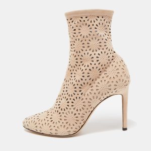 Giuseppe Zanotti Beige Suede Ankle Boots Size 38, Boots - Luxury Closet catalog