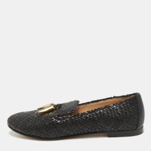 Giuseppe Zanotti Black Leather Slip On Smoking Slippers Size 37, Loafers & Slip-Ons - Luxury Closet catalog