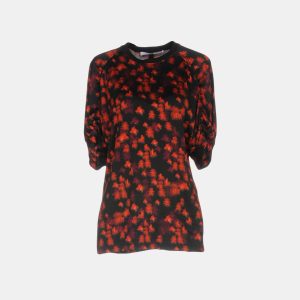 Givenchy Black/Red Floral Print Jersey T-Shirt S (FR 36), Shirts & Tops - Luxury Closet catalog