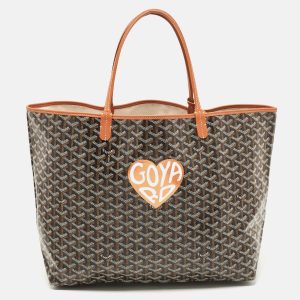 Goyard Brown Goyardine Coated Canvas and Leather Coeur Saint Louis GM Tote, Tote Handbags - Luxury Closet catalog