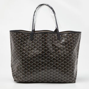 Goyard Black Goyardine Coated Canvas and Leather Saint Louis GM Tote, Tote Handbags - Luxury Closet catalog