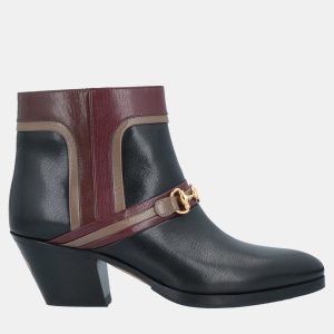 Gucci Leather Multicolor Leather Ankle Boots Size 36, Boots - Luxury Closet catalog
