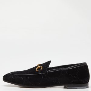 Gucci Black GG Tweed Jordaan Loafers Size 38, Loafers & Slip-Ons - Luxury Closet catalog