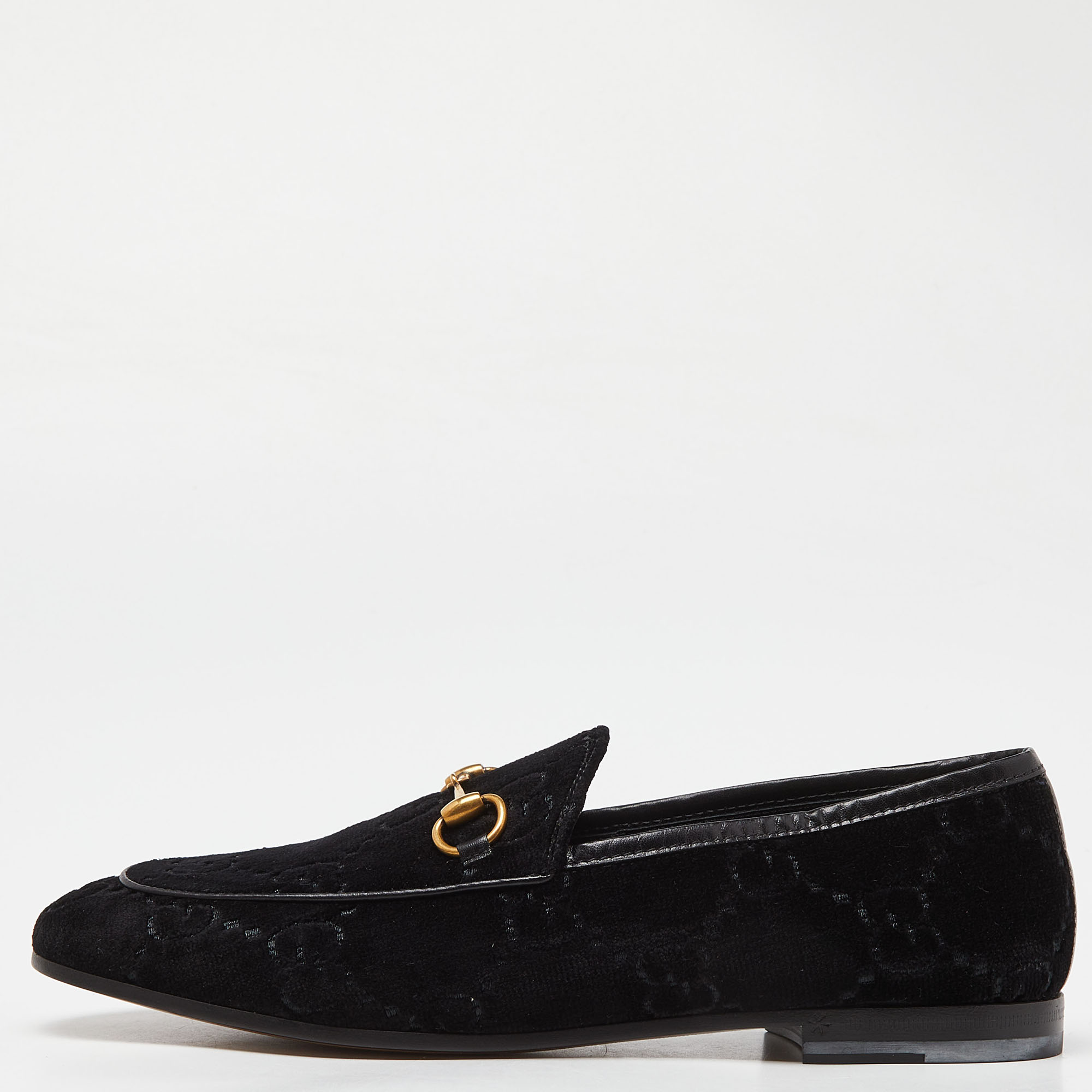 Gucci Black GG Tweed Jordaan Loafers Size 38, Loafers & Slip-Ons - Luxury Closet catalog
