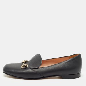 Gucci Black Leather Horsebit Loafers Size 39, Loafers & Slip-Ons - Luxury Closet catalog