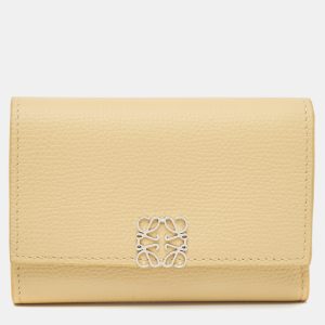 Loewe Yellow Leather Anagram Trifold Wallet, Wallets & Money Clips - Luxury Closet catalog