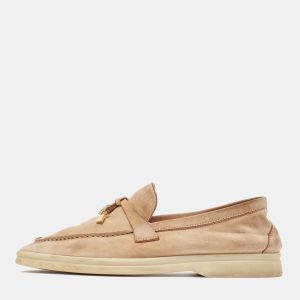 Loro Piana Beige Suede Summer Charms Walk Loafers Size 36, Loafers & Slip-Ons - Luxury Closet catalog
