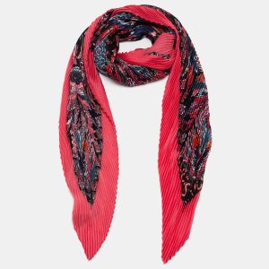 Louis Vuitton Black/Pink Angels Print Pleated Silk Scarf, Scarves & Shawls - Luxury Closet catalog
