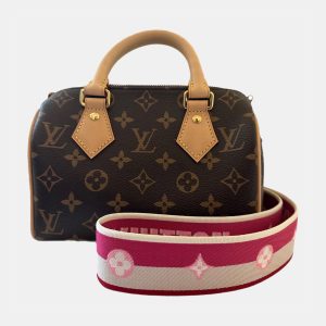 Louis Vuitton Brown Monogram Canvas Speedy Bandouliere 20 Top Handle Bag, Handbags - Luxury Closet catalog