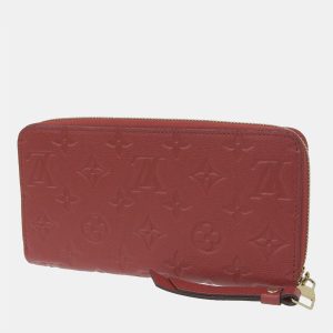 Louis Vuitton Burgundy Monogram Empreinte Leather Zippy Wallet, Wallets & Money Clips - Luxury Closet catalog