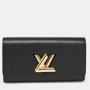 Louis Vuitton Black Epi Leather Twist Wallet, Wallets & Money Clips - Luxury Closet catalog