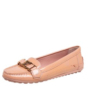 Louis Vuitton Beige Patent Leather Oxford Loafers Size 37, Loafers & Slip-Ons - Luxury Closet catalog