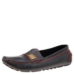Louis Vuitton Brown Leather S Lock Slip On Loafers Size 39, Loafers & Slip-Ons - Luxury Closet catalog