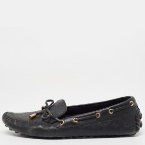 Louis Vuitton Black Leather Gloria Loafers Size 39, Loafers & Slip-Ons - Luxury Closet catalog